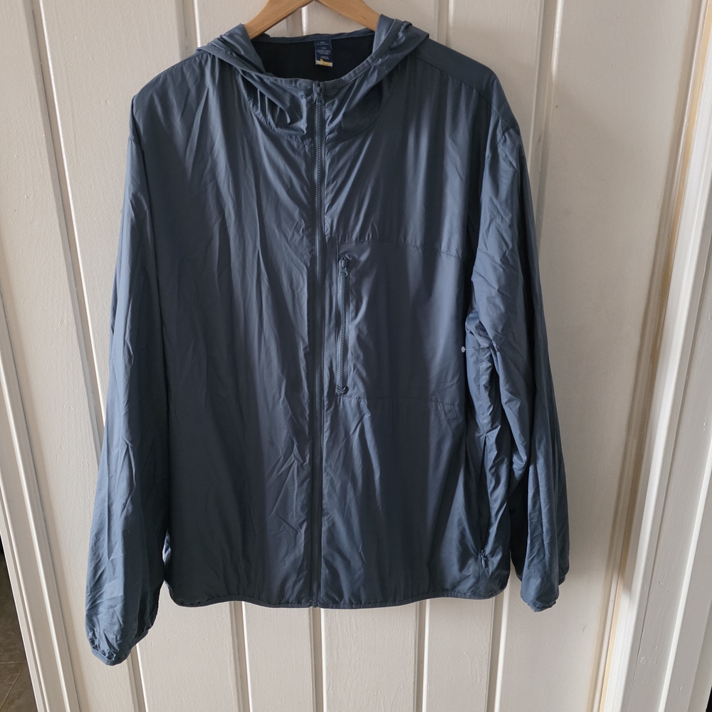 Old Navy Men's Slate Blue Windbreaker